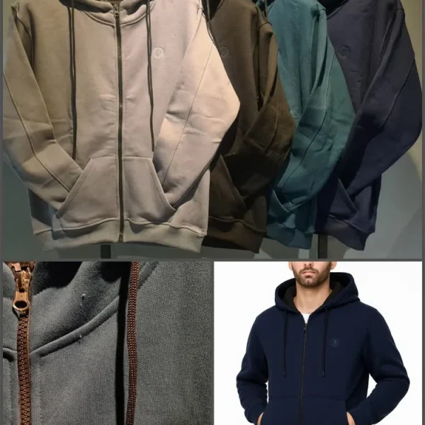 سویشرت جلو باز تمام زیپ بلک بیرد